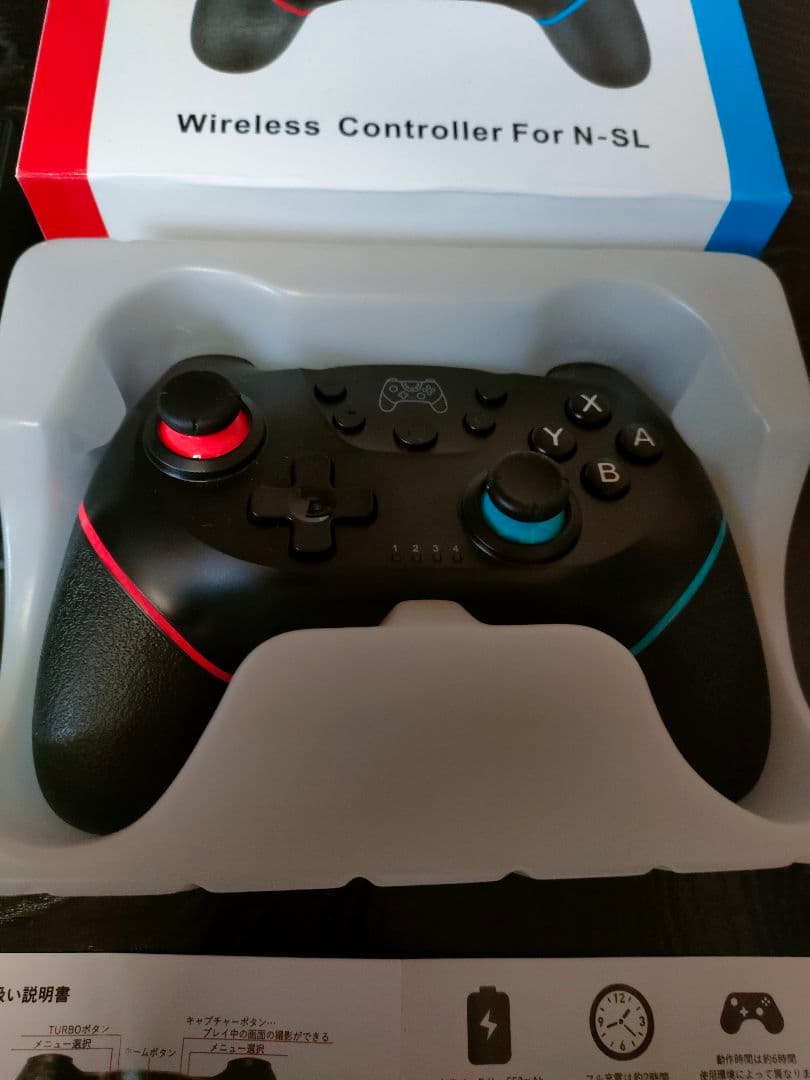 NintendoSwitchネオンブルー/レッド本体 ワイヤレスコントローラー付