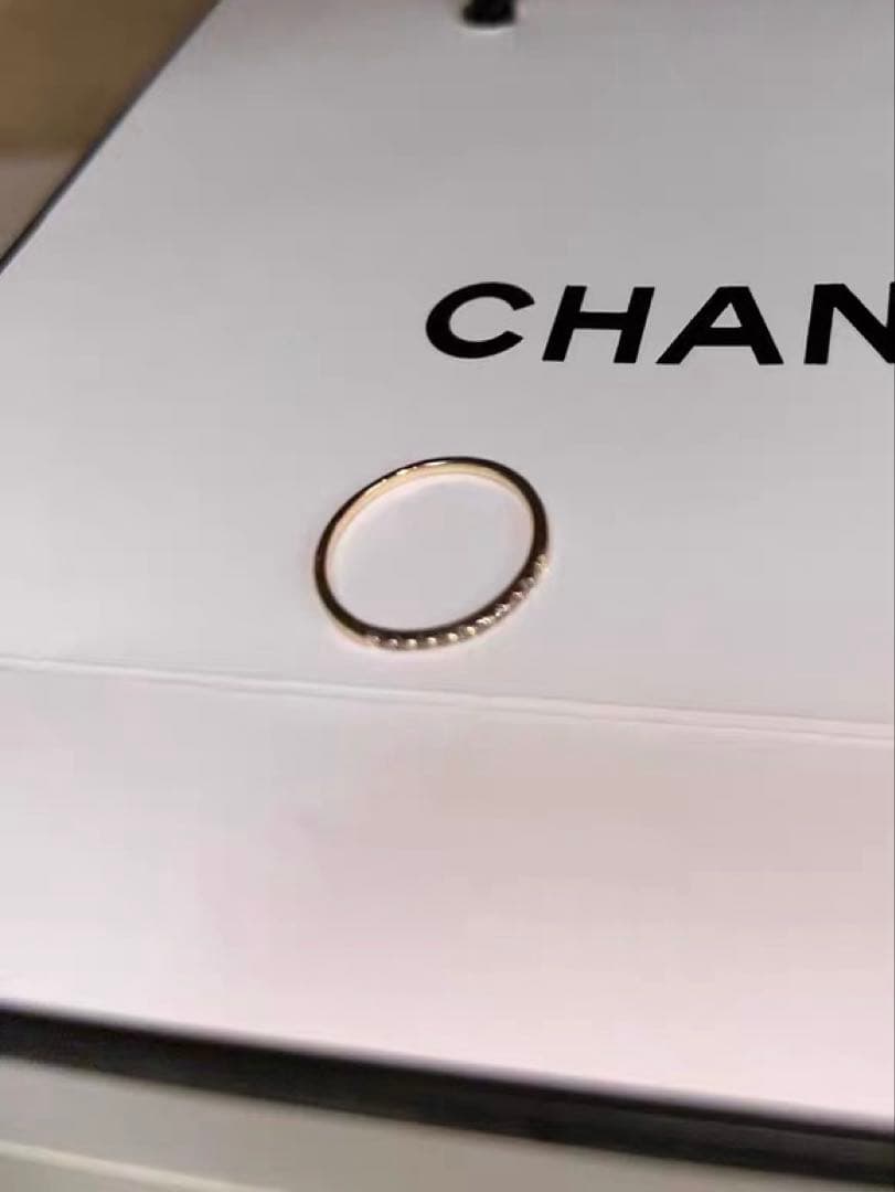 Hirotaka ヒロタカ　GOSSAMER ダイヤモンド　ピンキーリング