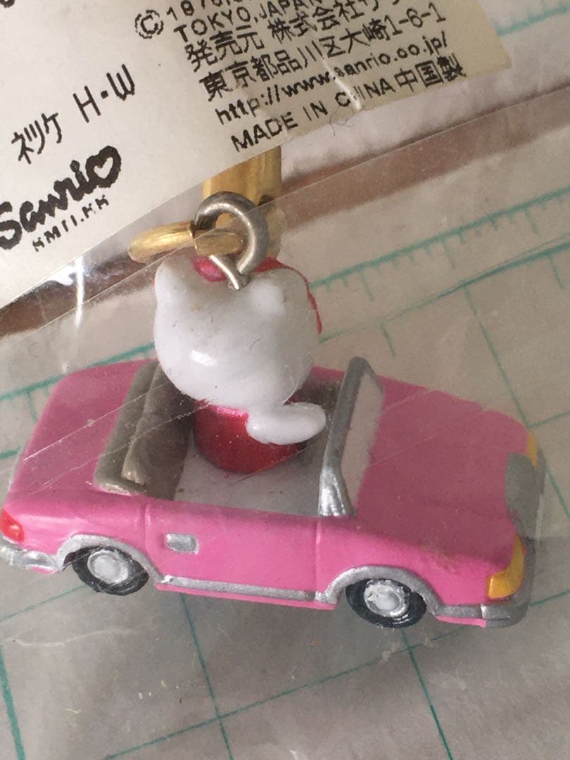 匿名配送／　ご当地キティ　ユニバ　USJ　 ハローキティ　ピンク　オープンカー