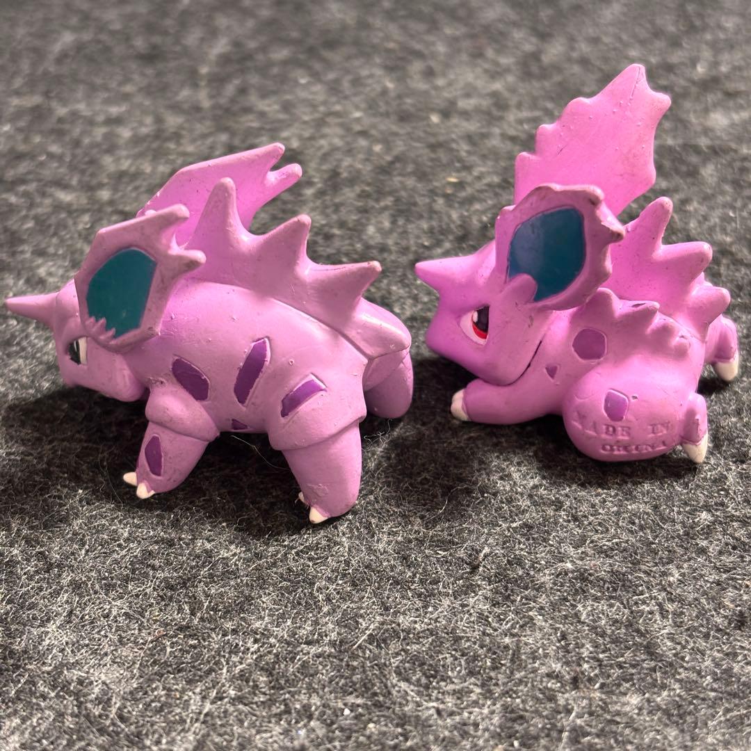 【当時物】初期モンコレ ポケモン ニドラン♂ ニドリーノ セット