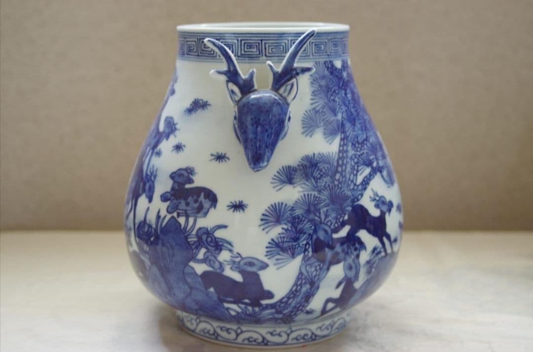 ※値下げ※中国骨董品　清代　※期間限定※　壺　在銘：大清康熙年製　値下げ