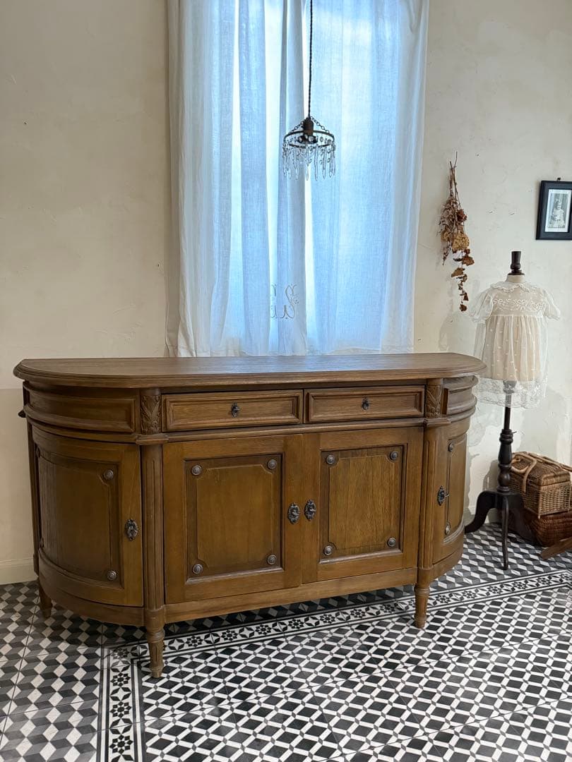 フレンチ キャビネット サイドボード テレビボード アンティーク　フランス