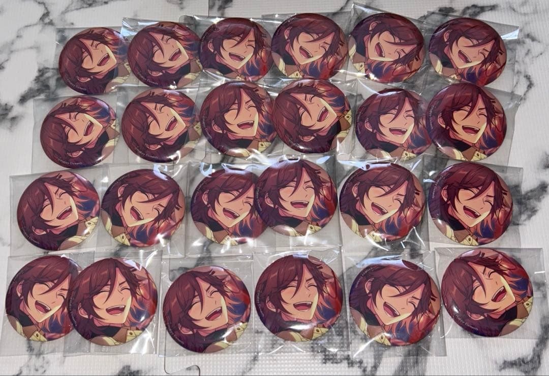 あんスタ 三毛縞斑 フィーチャー 缶バッジ casual 24個