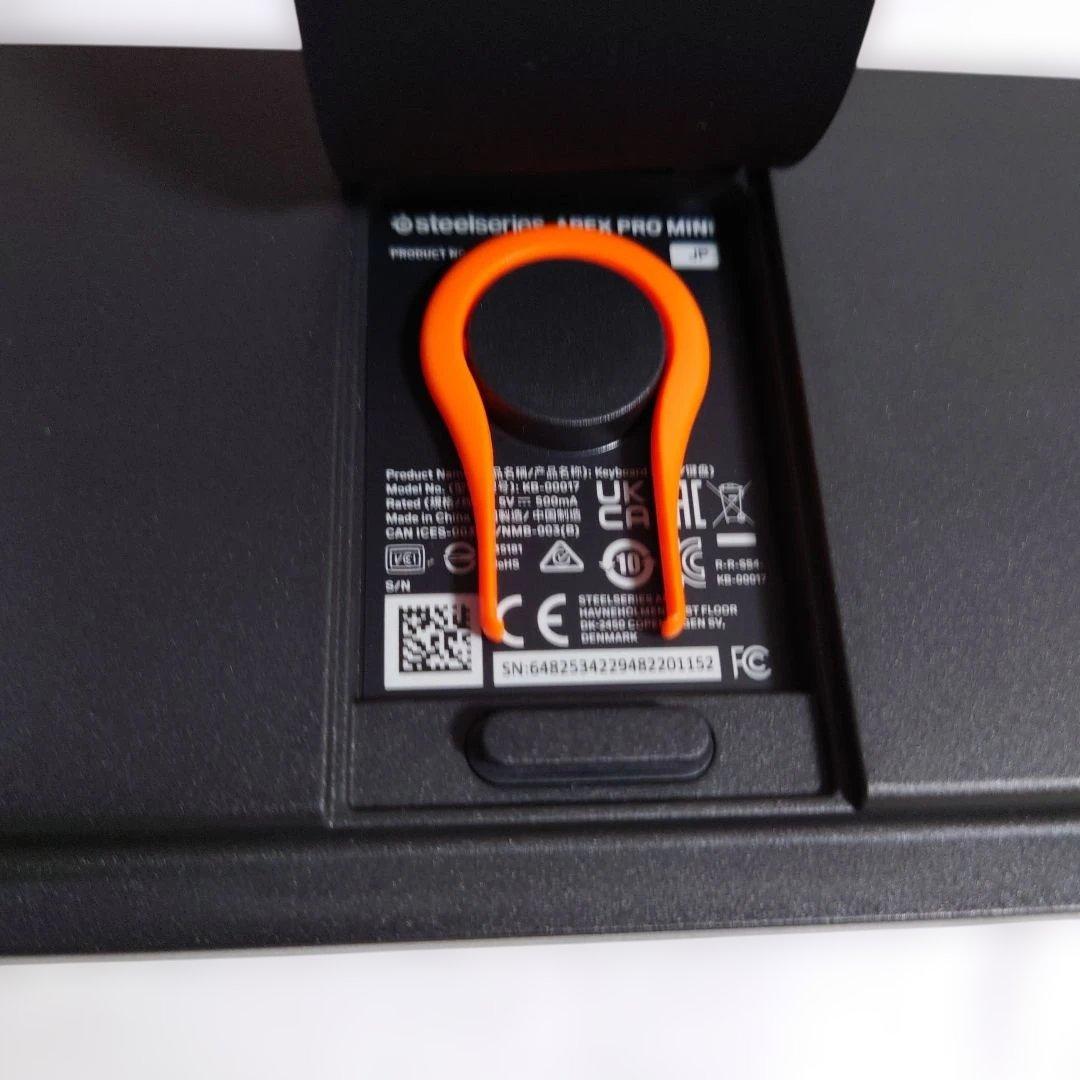 【美品】SteelSeries Apex Pro Mini 日本語配列　FPS