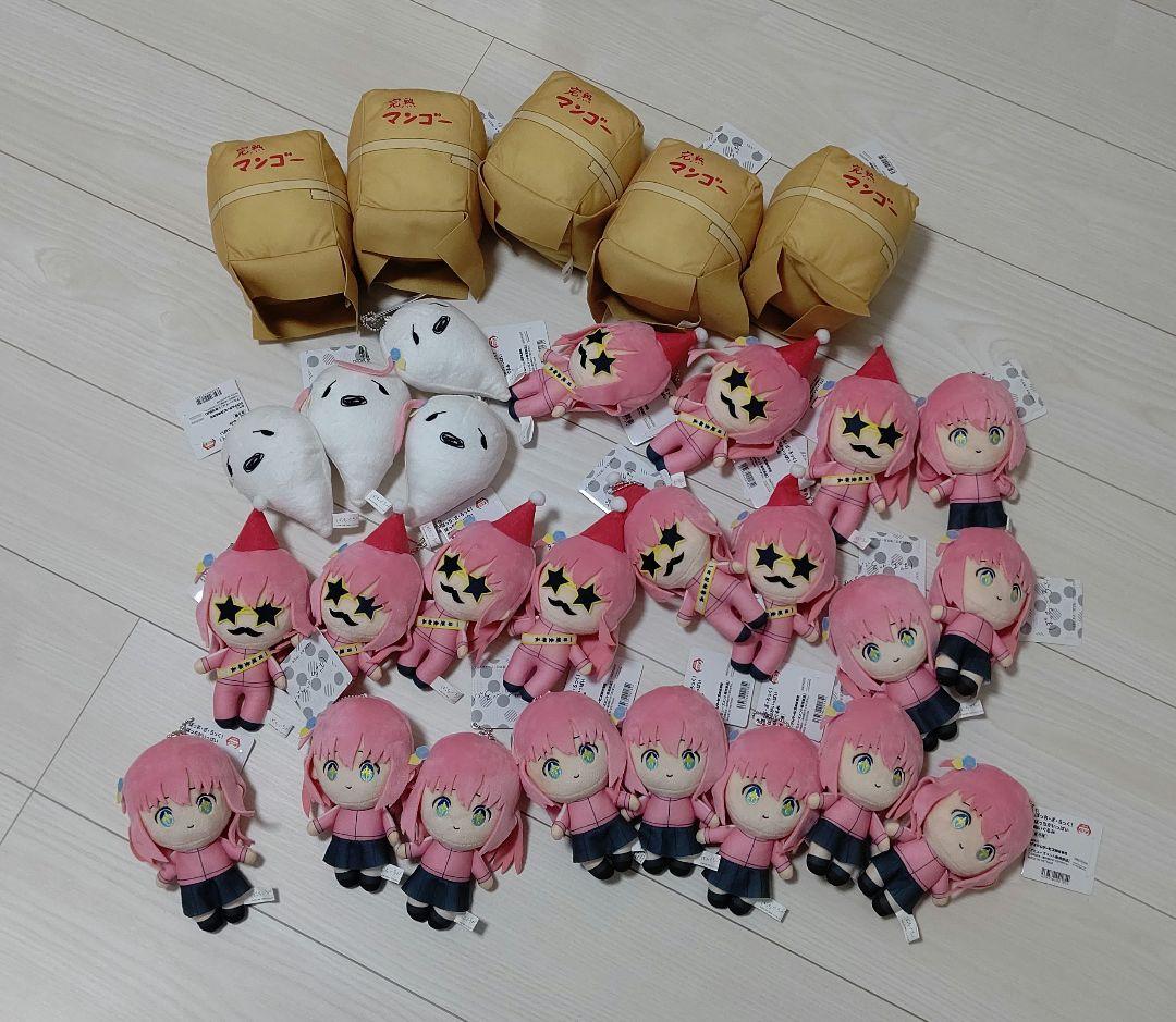 ぼっち・ざ・ろっく！ ぼっちがいっぱいぬいぐるみ 29個