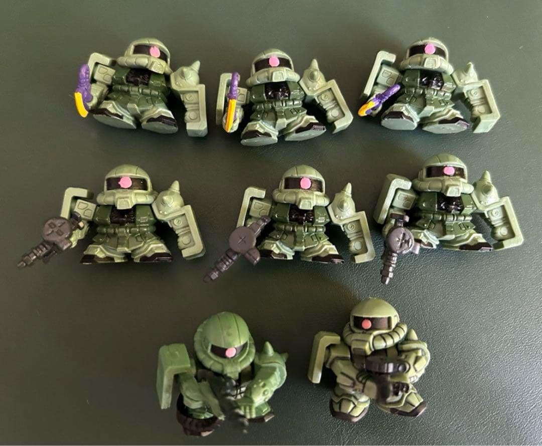 SDガンダムフルカラー ザク 31機セット