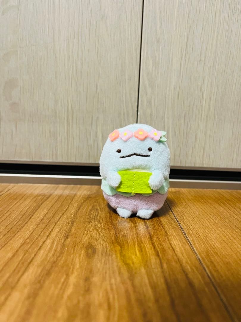 すみっコぐらし検定　受注生産　とかげ　てのりぬいぐるみ