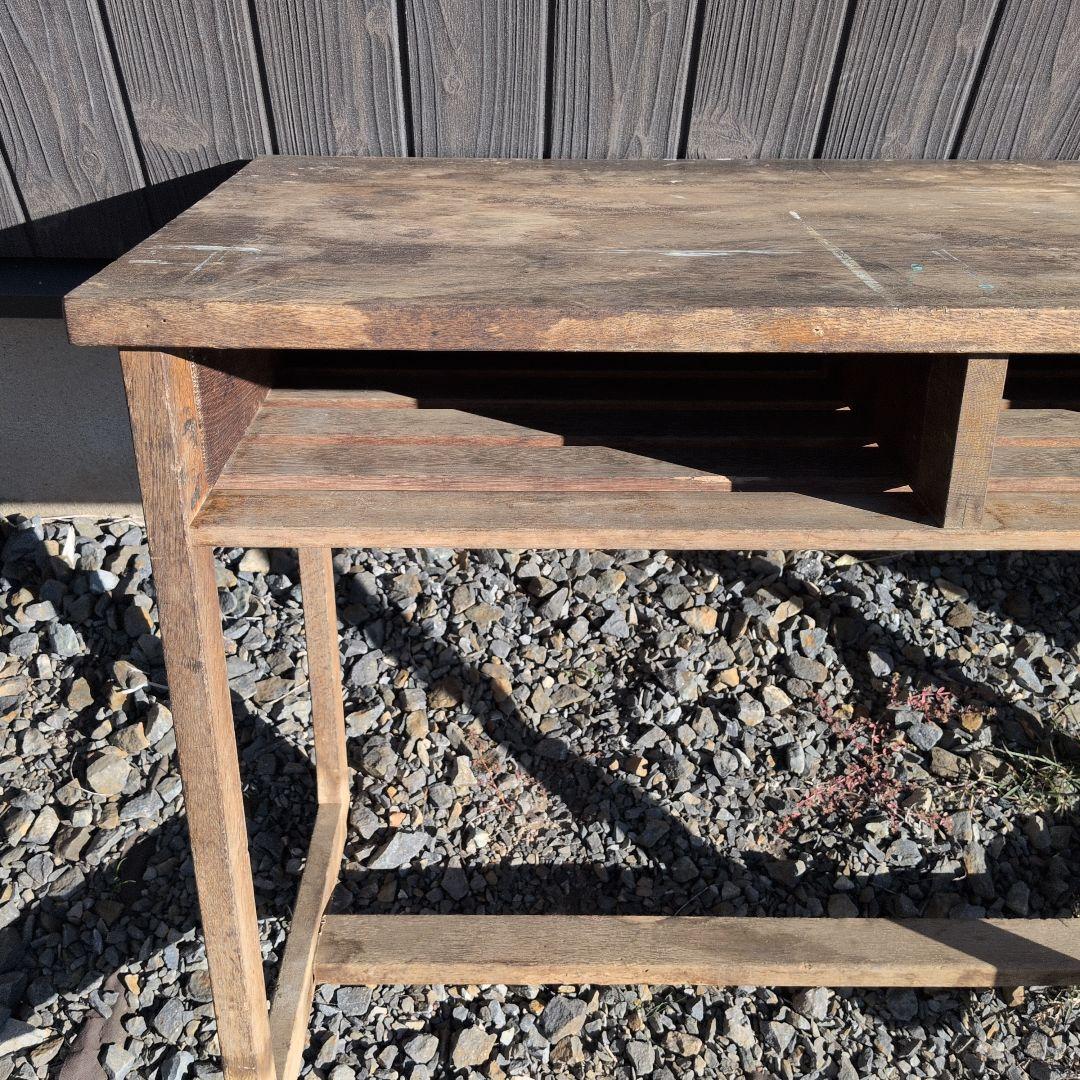 木製 文机 引き出し レトロ家具 アンティーク 学習机