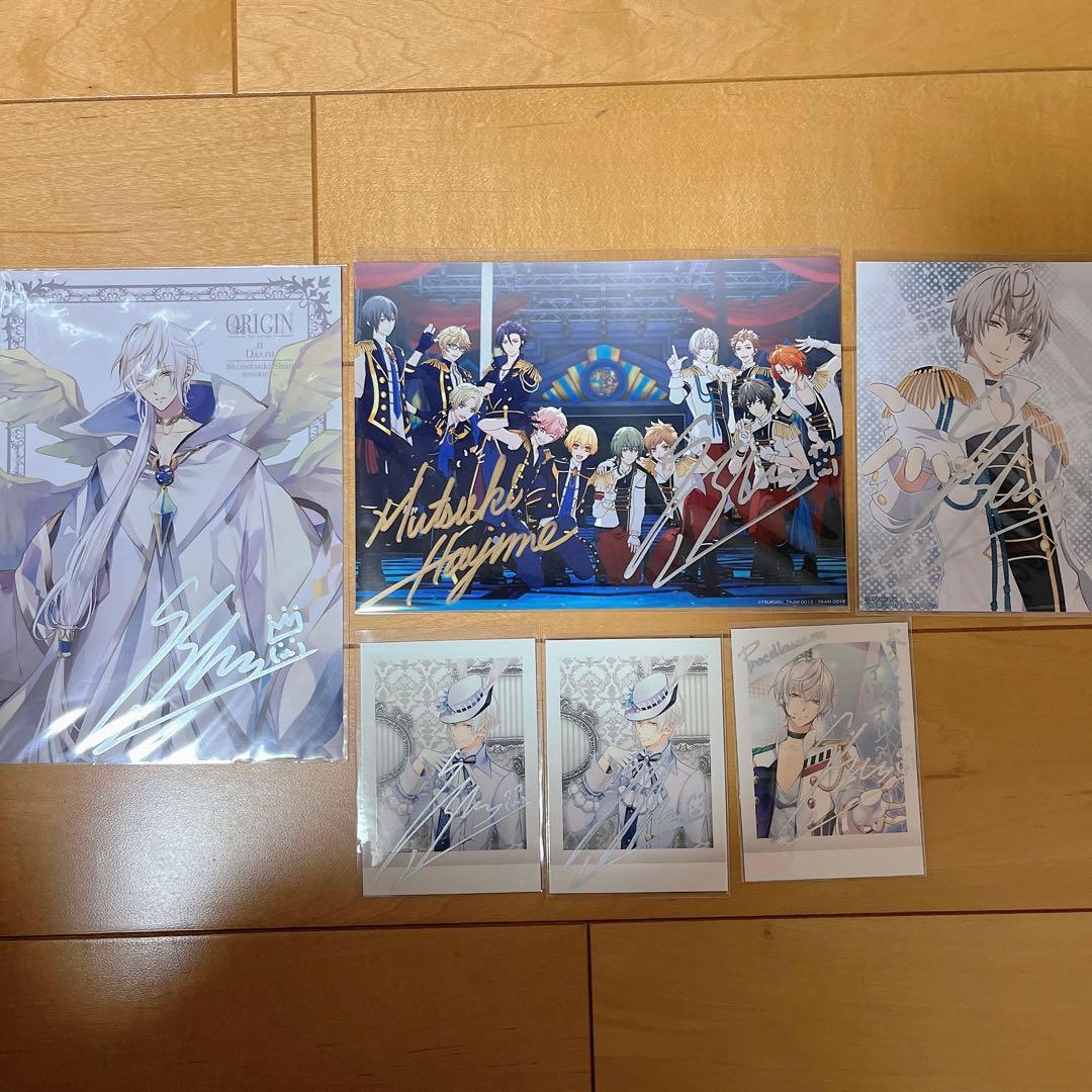 ツキウタ。 霜月隼 直筆サイン 6枚セット
