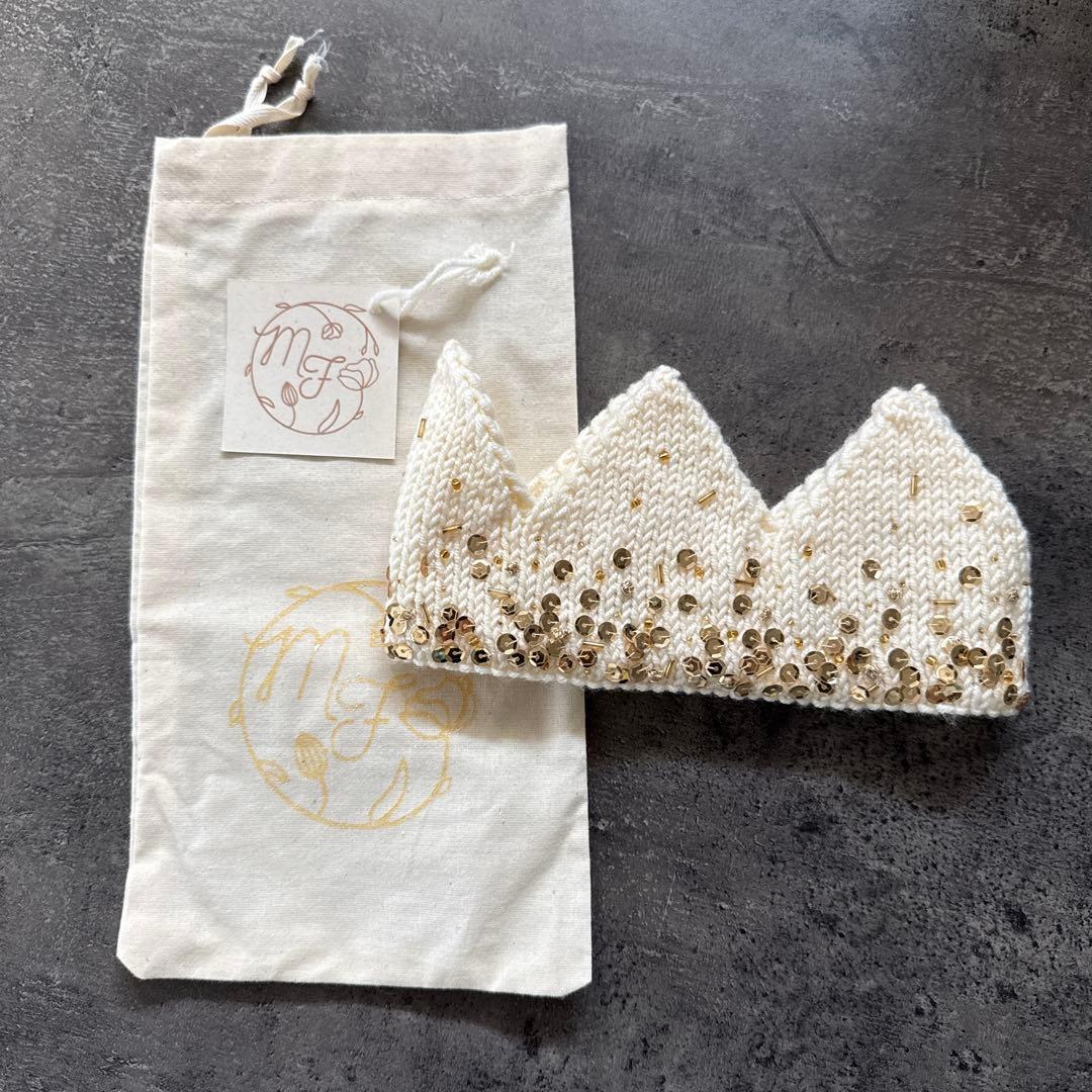 meadow flower ニットクラウン　2〜5y