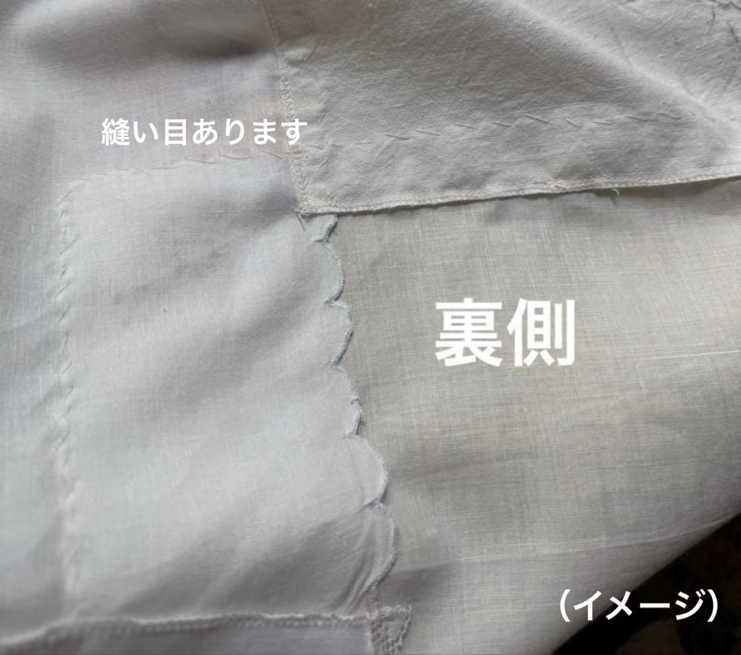 SALE❣️フランスアンティーク花柄刺繍レースクロスカーテンஐ⑥