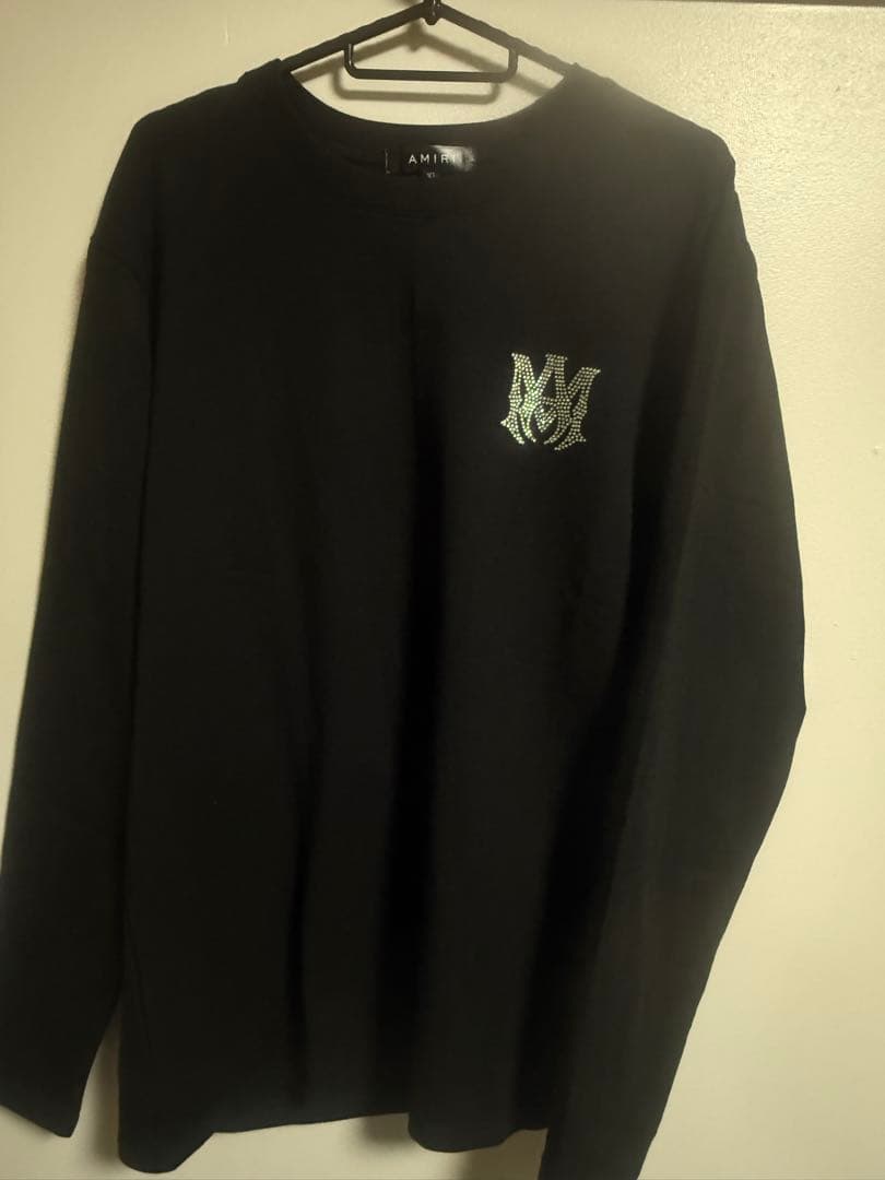 AMIRIロゴストーンロンT