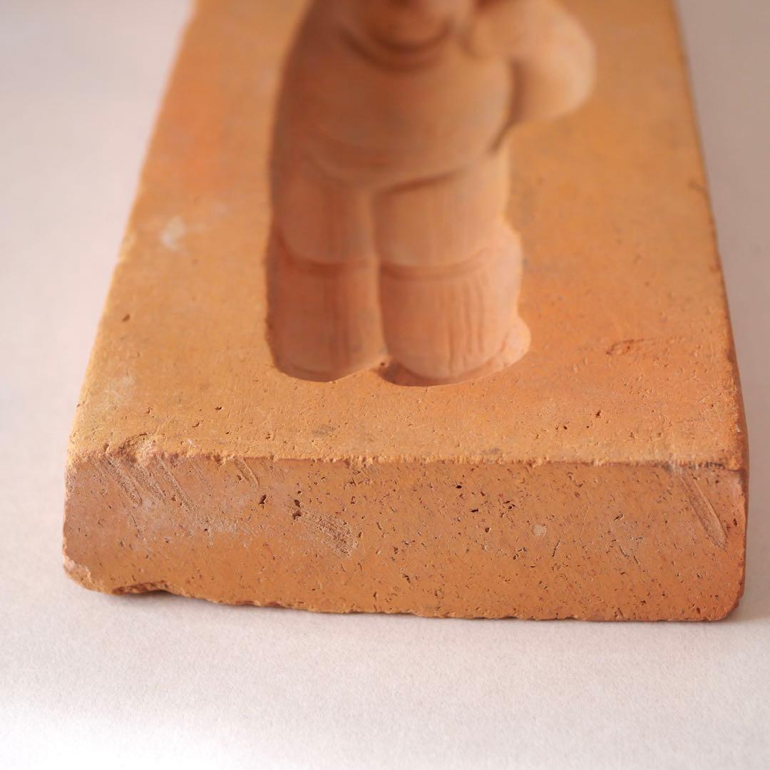 鉄人28号の粘土型　約22cm カタ屋　粘土屋　昭和レトロ 型屋 粘土版