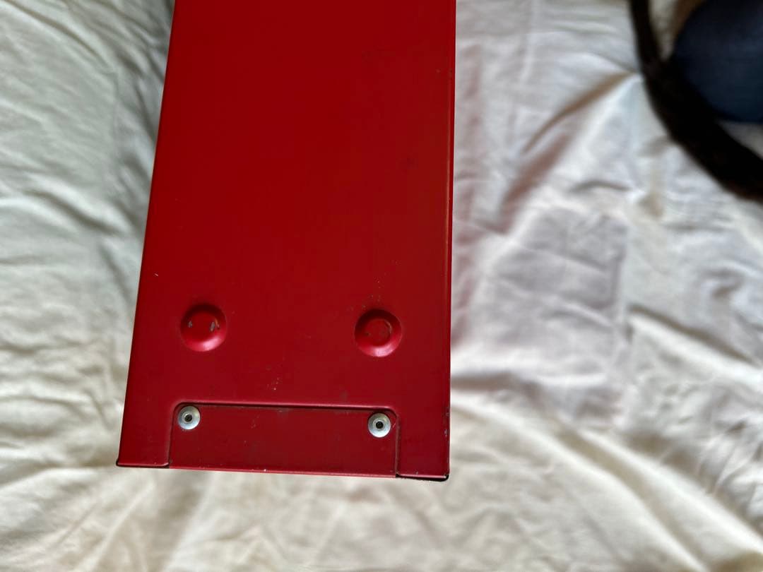 Cassette City 100本収納　赤色