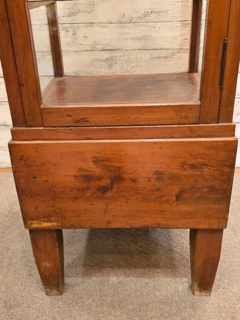 プ*い様 ガラスケース　昭和レトロ　古家具　パンケース　店舗什器　ショーケース