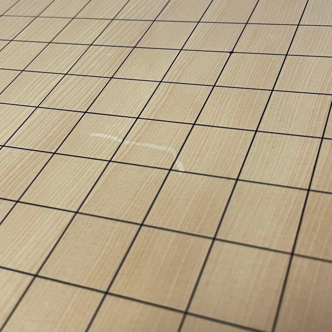 前川榧碁盤店 日本製 卓上碁盤 本榧 高級天然木 碁盤用畳マット付き！