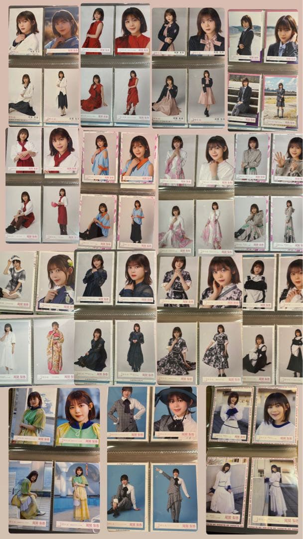 元櫻坂46 尾関梨香さん　生写真　グッズ　まとめ売り　サイン