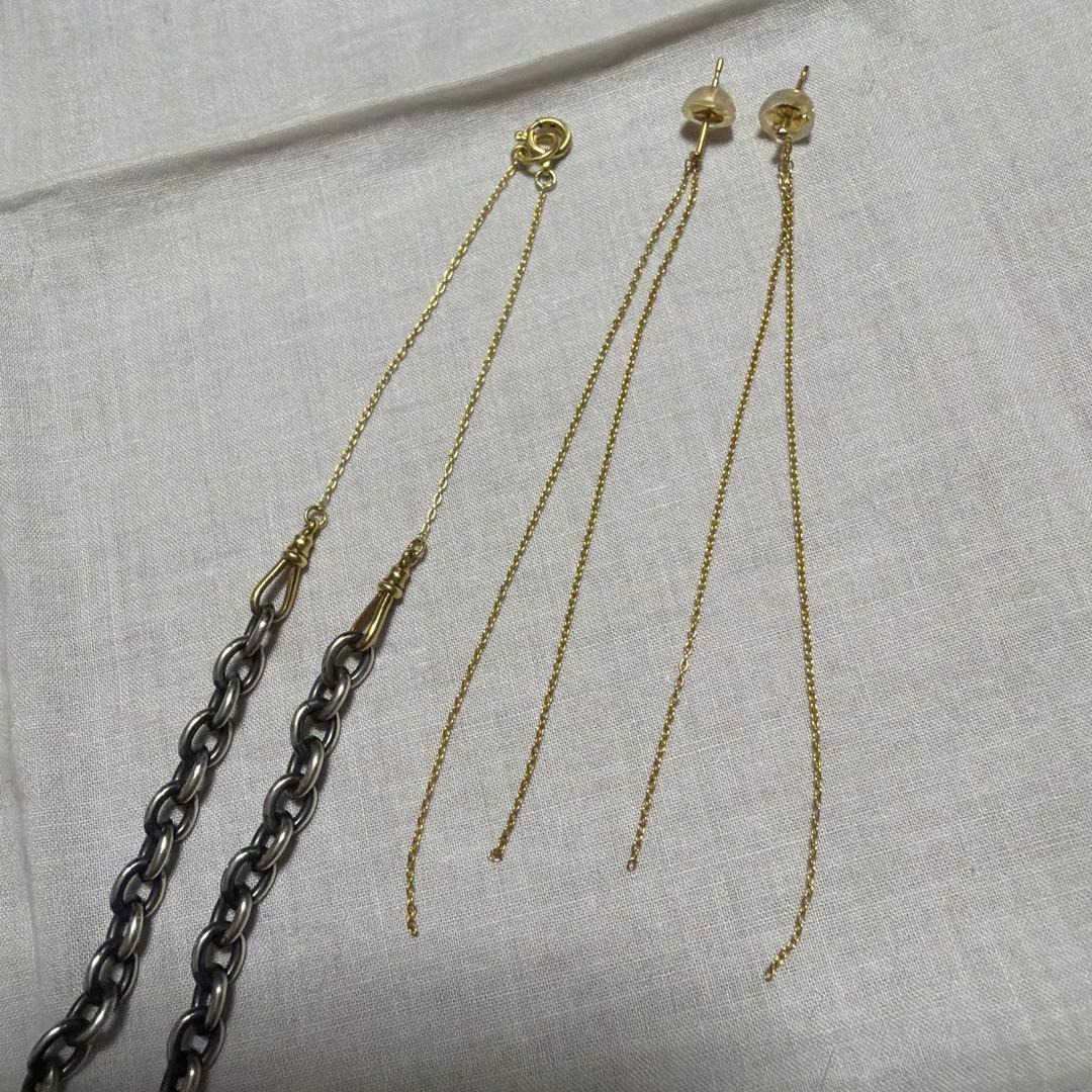 【専用出品】humパーツリメイクピアス