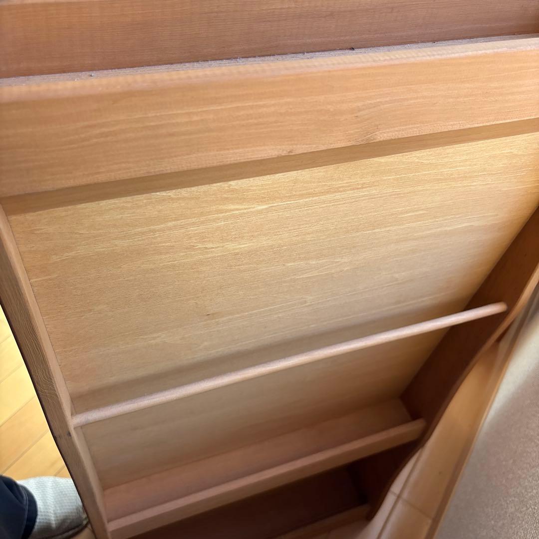 木製収納棚 2個セット絵の具200本収納