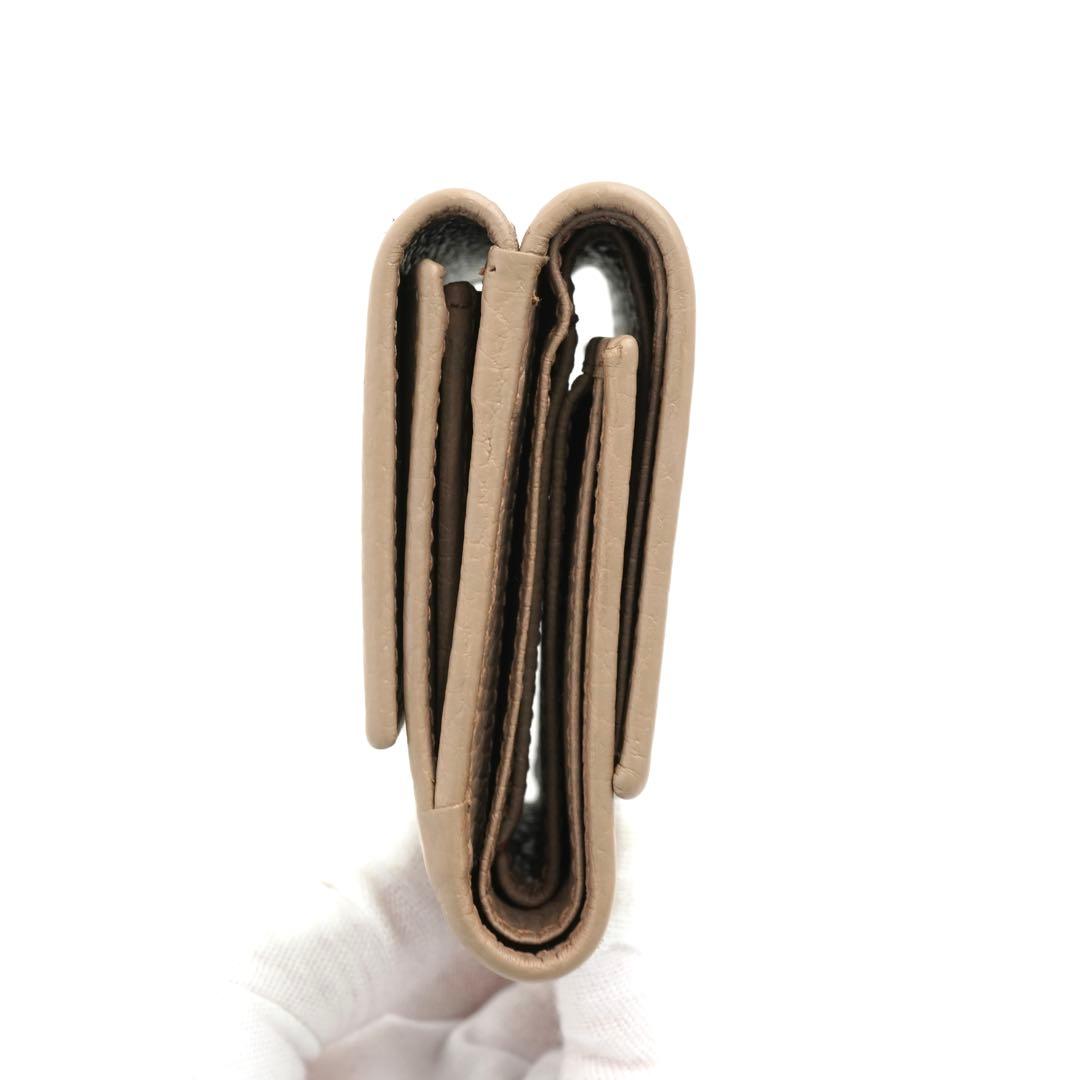 ✨未使用展示品✨ GUCCI ミニ財布　マーモント　エンボスロゴ　三つ折り　GG