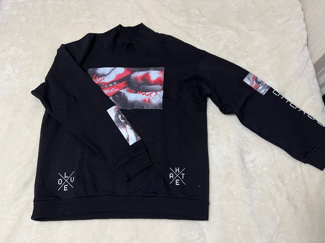 ミュージシャン SKY-HI LOVE/HATE PSYCHO MOCK NECK SWEAT