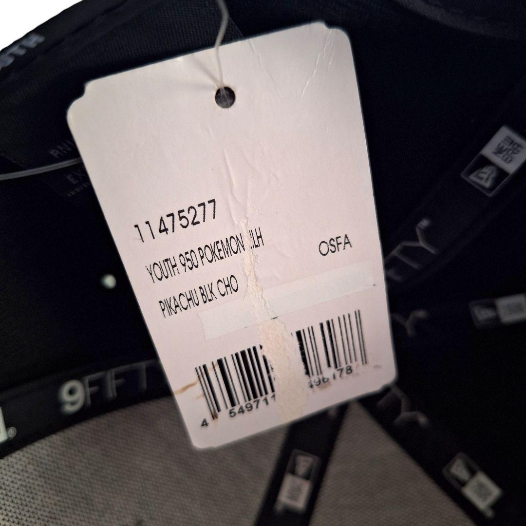 新品 タグ付き レア コラボ NEW ERA x ポケモン　ピカチュウ キャップ