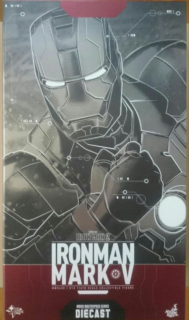 アイアンマン マーク5 ホットトイズ ムービー マスターピース ダイキャスト