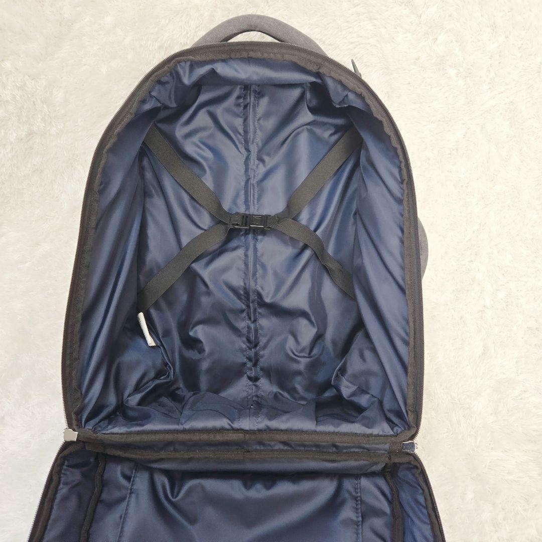 美品 4way 軽量 多機能キャリー 大容量 リュック キャリーバッグ グレー