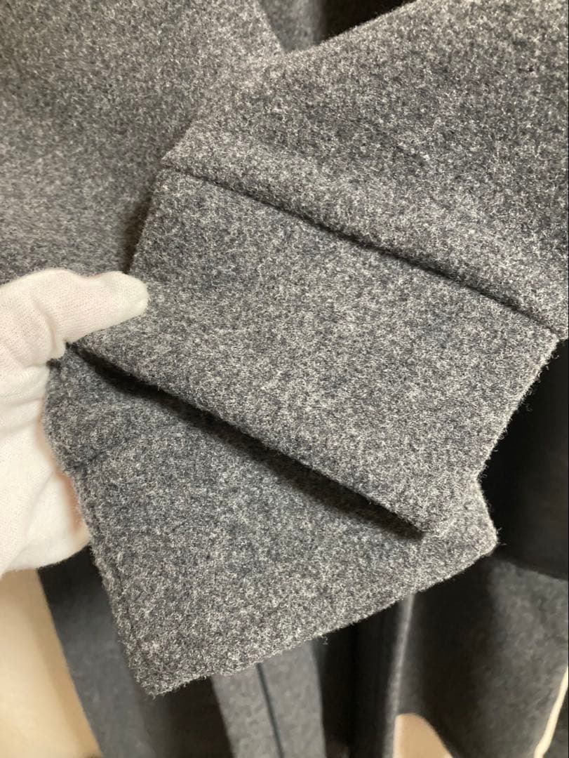 ATON エイトン　ロングコート　ガウンコート