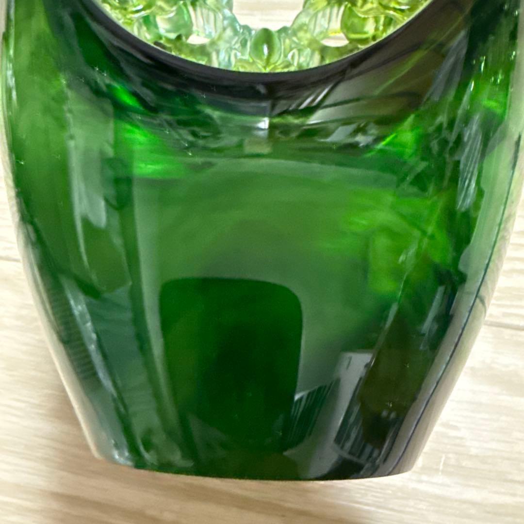 玻璃工房 中国ガラス工芸　置物　仁德輝煌 (龍) の装飾アイテム