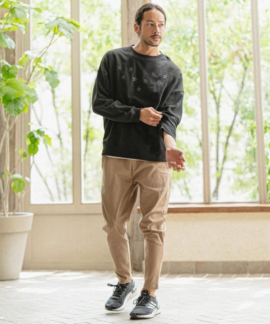 CAMBIO サルエルテーパードパンツ mp11508