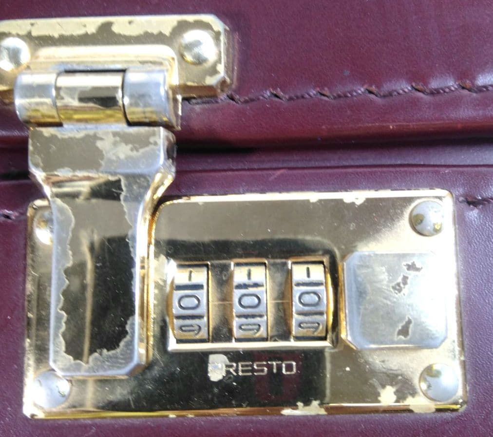 presto トランクケース 旅行カバン 本革