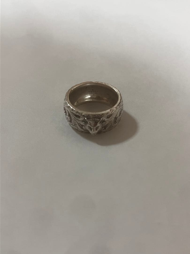 ☆GUCCI グッチ　キャットヘッドリング　指輪