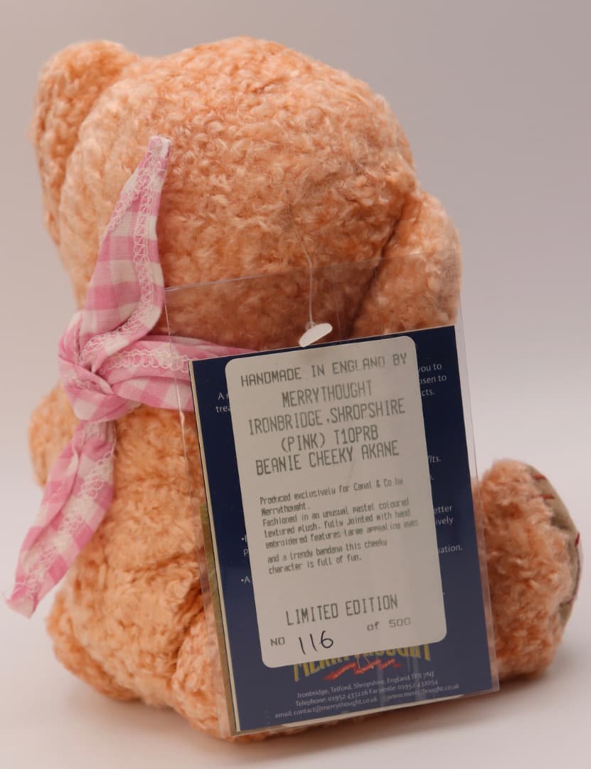 ビーニーチーキー・アカネ25cm MERRYTHOUGT日本限定116番/500