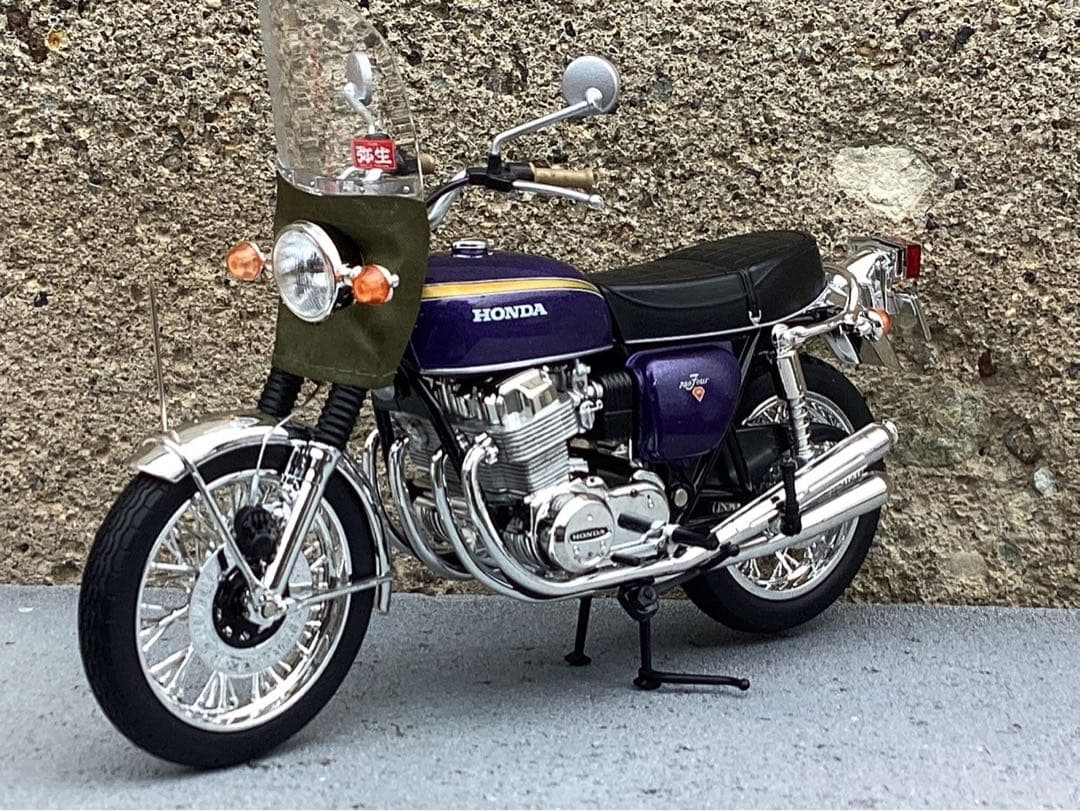 バイクプラモデル　族車　アオシマ1/12 (ジャンク品)
