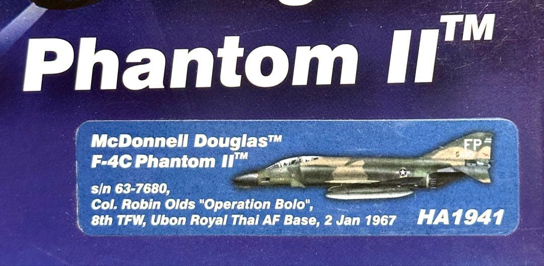 ホビーマスター 1/72 F-4C Phantom II HA1941