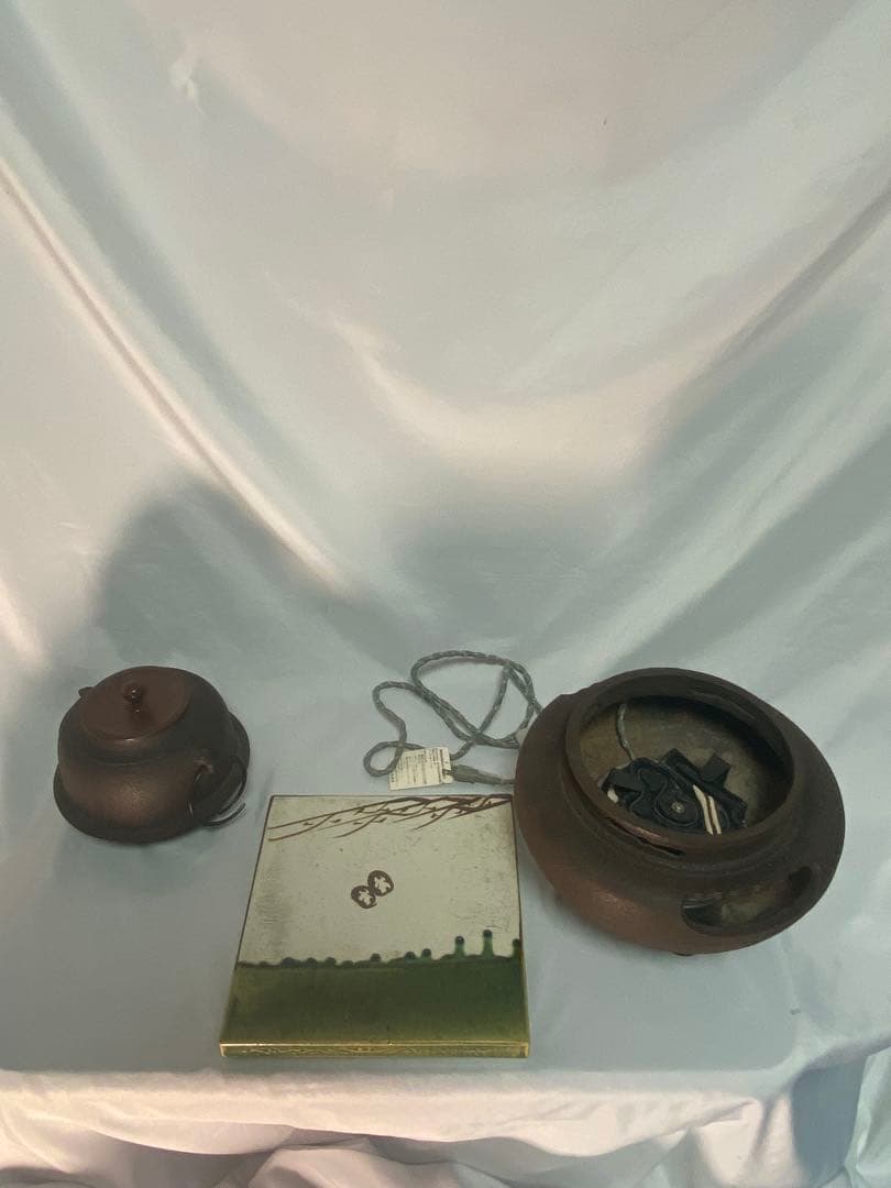 2727❣️ 茶道　茶釜　風炉　電熱器　セット