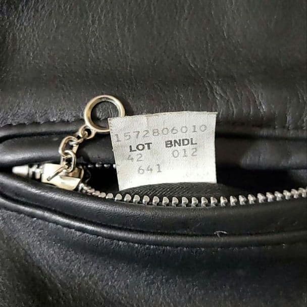 米国製42✨ SCHOTT シングル ライダース ボア ライナー ブラック XL