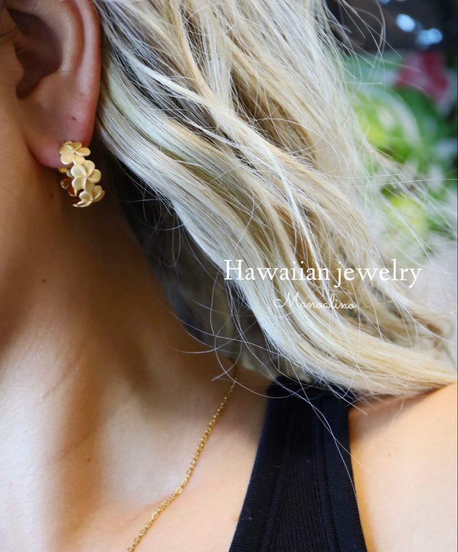 【Manoalinoフープピアス】