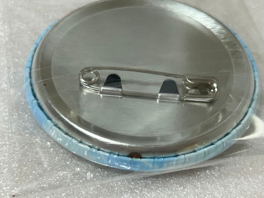 銀魂　お妙さん　幼少　缶バッジ　志村妙　J-WORLD 景品