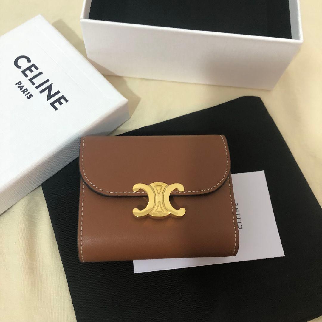 CELINE セリーヌ スモールウォレット トリオンフ