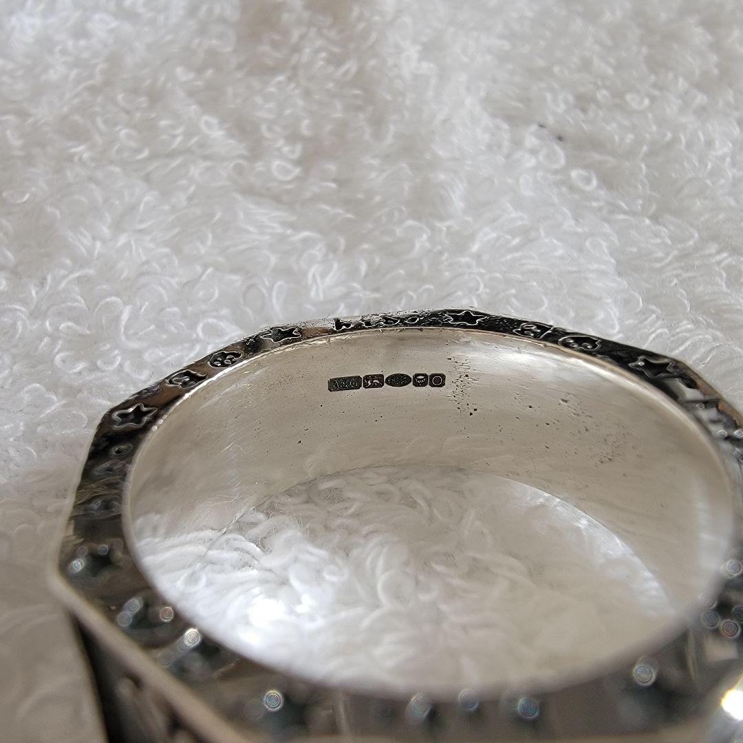 Hide + A&G 八角リング シルバー925 指輪 22号