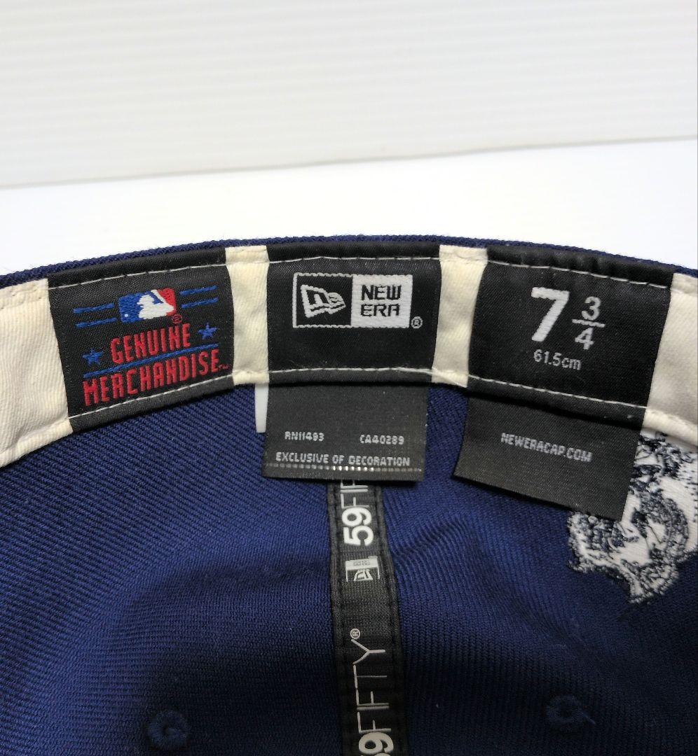 希少　ニューエラ LA ピットブル 　ロサンゼルスドジャース　61.5cm　刺繍
