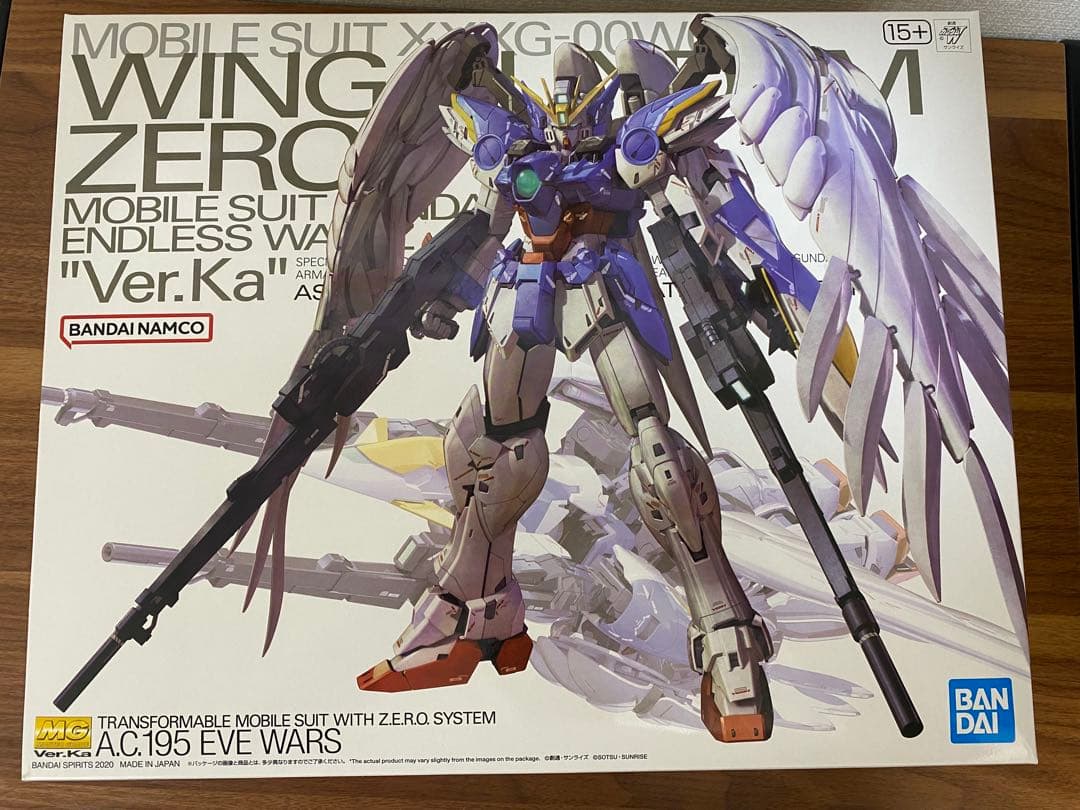 MG 1/100 ウイングガンダムゼロEW Ver.Ka 未組立
