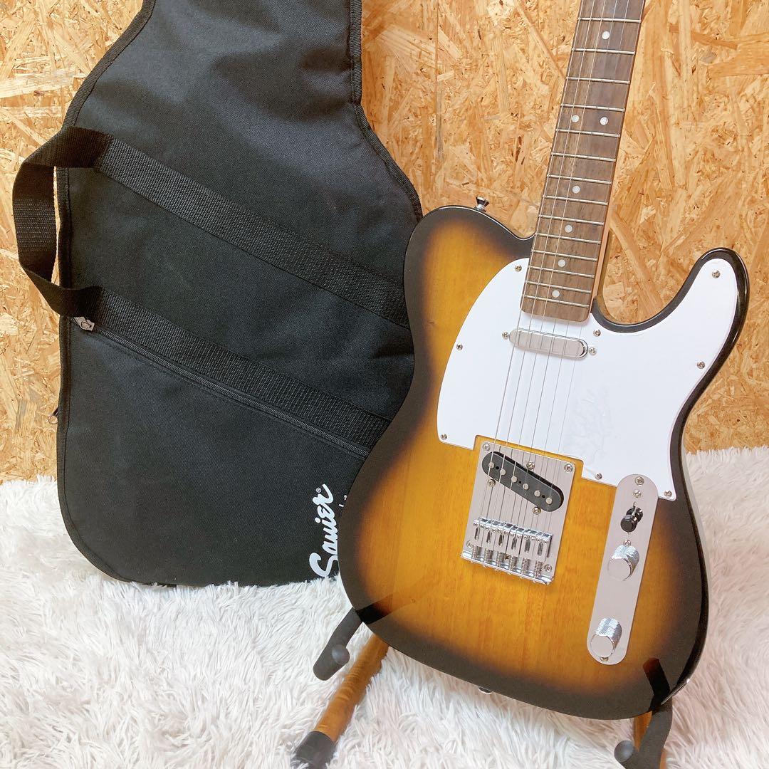 Squier by Fender telecaster テレキャスター　ケース付