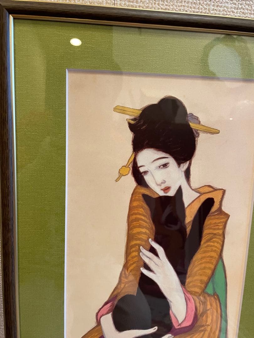 竹久夢二　代表作　黒船屋 長額かざり