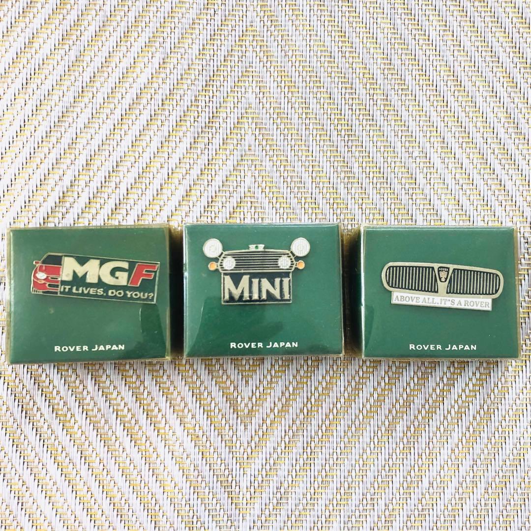 ローバー ROVER ピンバッジ3個セット MINI