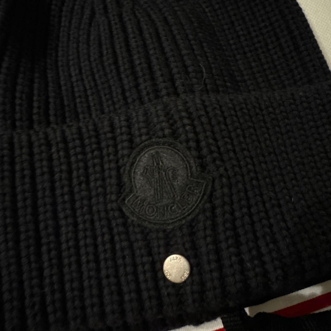 【元値55000円】MONCLERニット帽