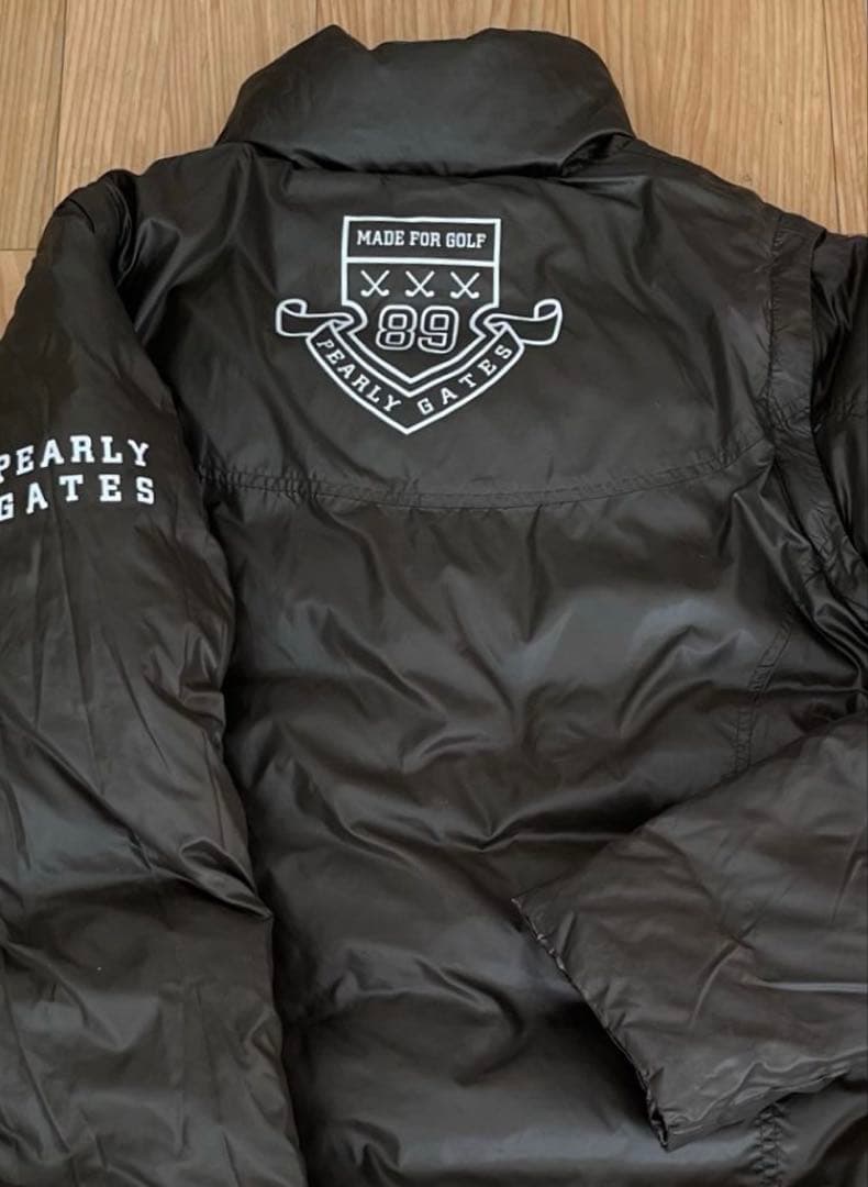 PEARLY GATES ダウンジャケット リバーシブル4way チェック柄
