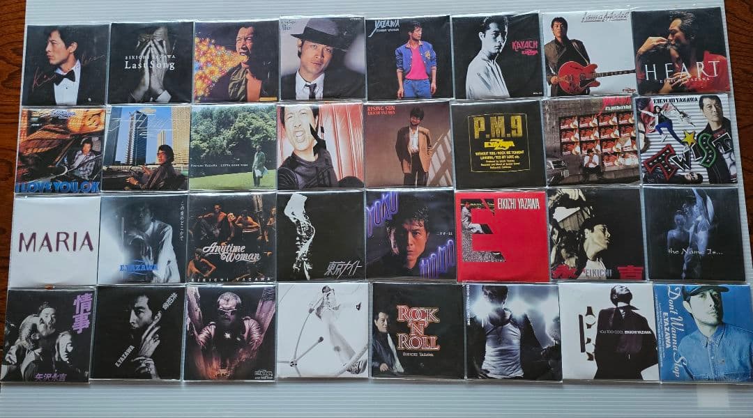 ★矢沢永吉★　レコードコースター32枚